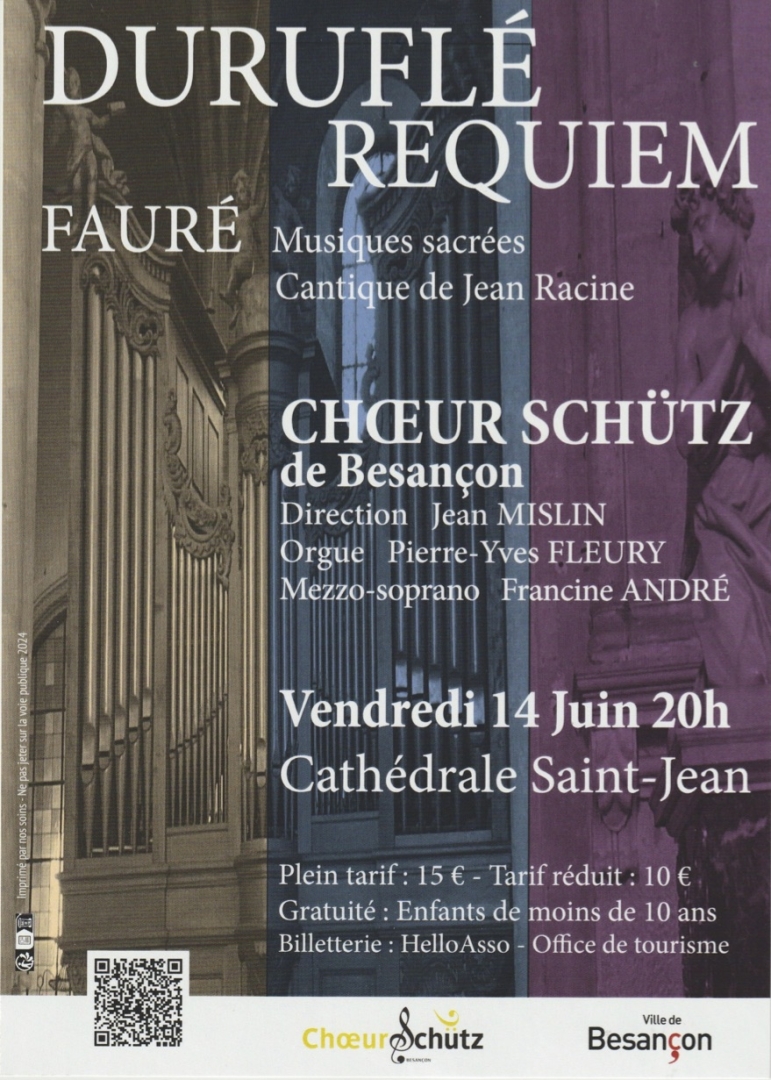 Concert du Chœur Schütz de Besançon