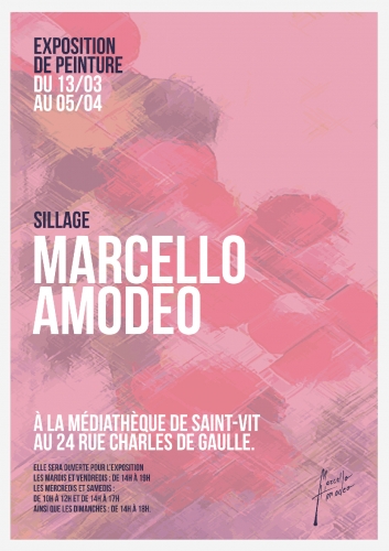 Exposition Sillage par Marcello Amodéo