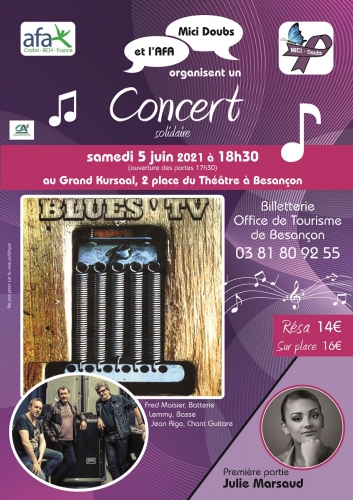 Concert caritatif de blues