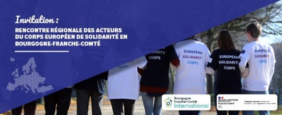 Rencontre régionale des acteurs du Corps Européen de Solidarité 