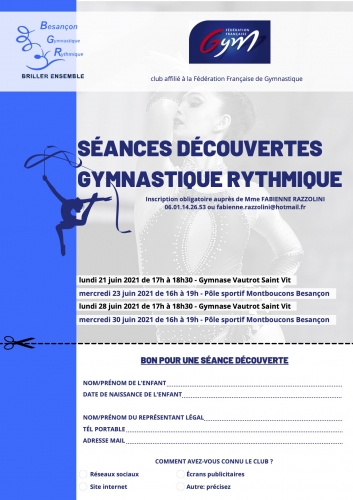 Séances de découverte de la GR
