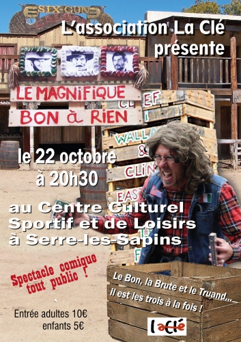 Spectacle comique tout public