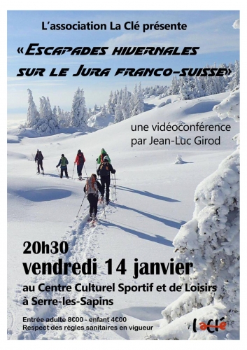 Escapades hivernales, Jura franco-suisse