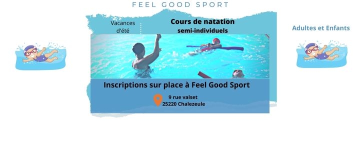 Cours de natation