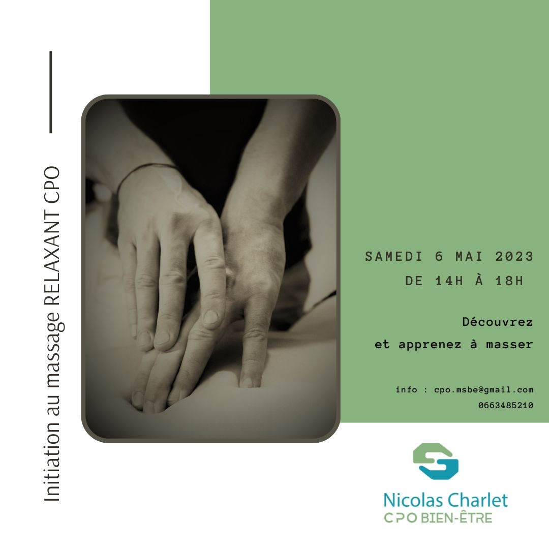 Atelier initiation au massage