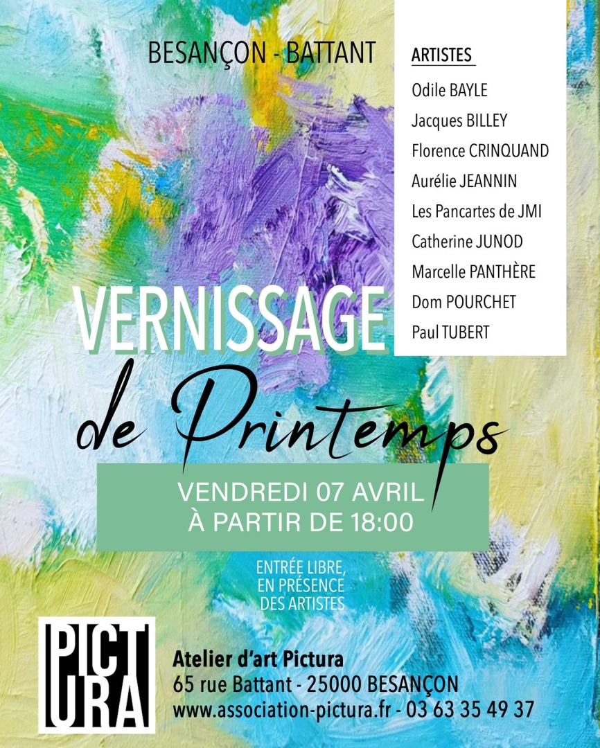 Vernissage de printemps