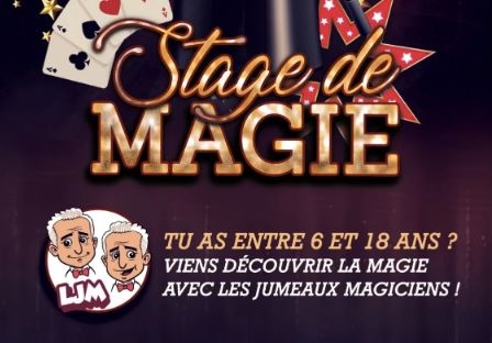 Stage de magie par les jumeaux magiciens