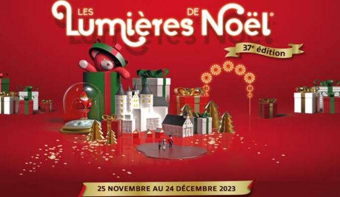 Lumières de Noël à Montbéliard