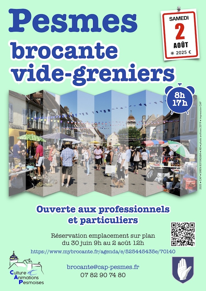 Brocante, vide-greniers de Pesmes