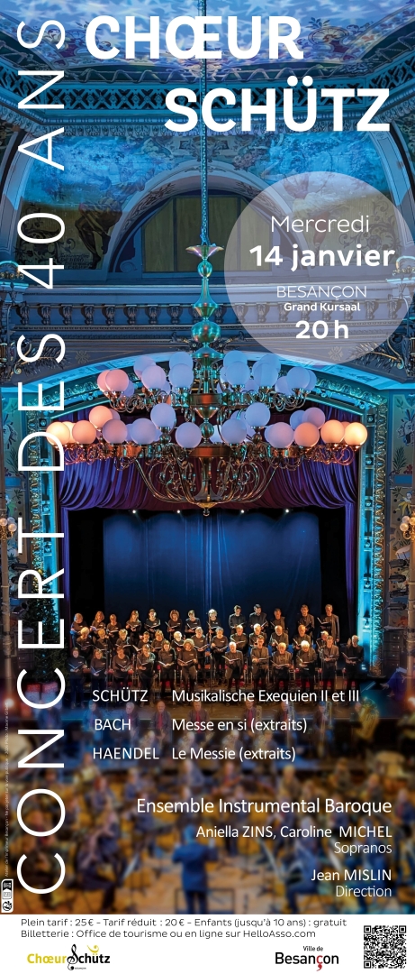 Chœur Schütz - concert des 40 ans