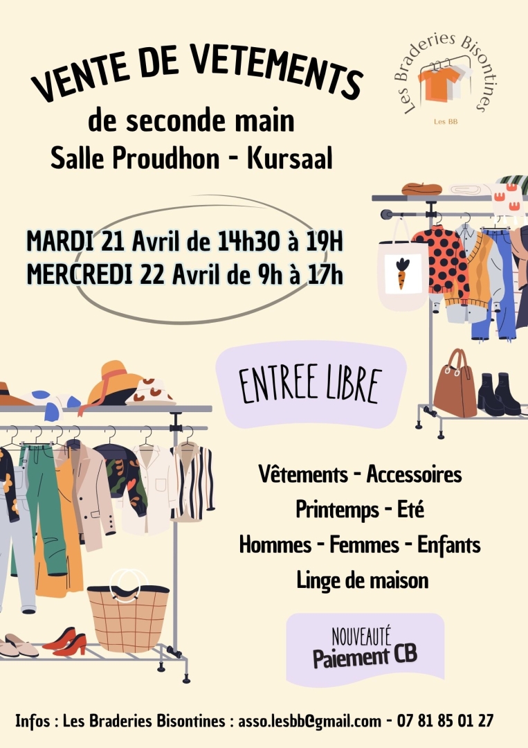 Braderie de Vêtements Printemps-Eté