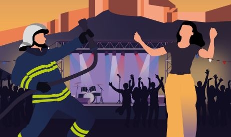 Le bal des pompiers