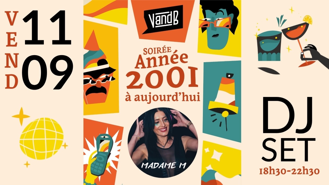 SOIREE ANNÉE 2001 @ AUJOURD'HUI