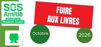 Foire aux livres de SOS Amitié Besançon