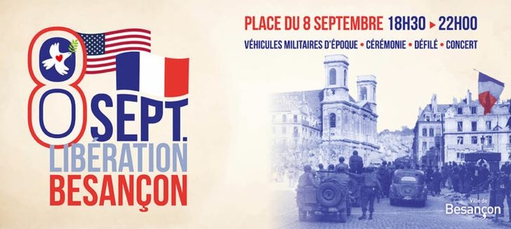 Commémoration de la libération de Besançon