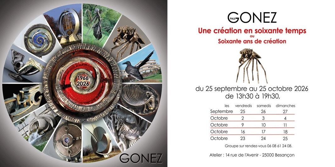 Paul GONEZ, 60 ans de création